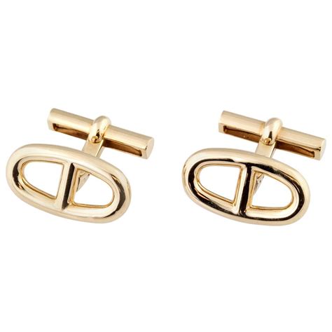 hermes cufflinks hk|Hermes cufflinks gold price.